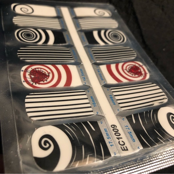 Set of 4 Geek Nail Wrap Art: Tim Burton, Doctor Who, Steampunk new - Picture 7 of 16